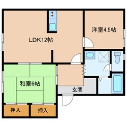 中津駅 車移動3分  1.4km 1階の物件間取画像